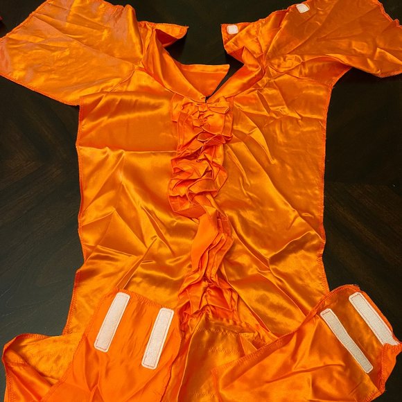 Lloyd Christmas Dumb & Dumber Orange Tuxedo Costume - Picture 8 of 10